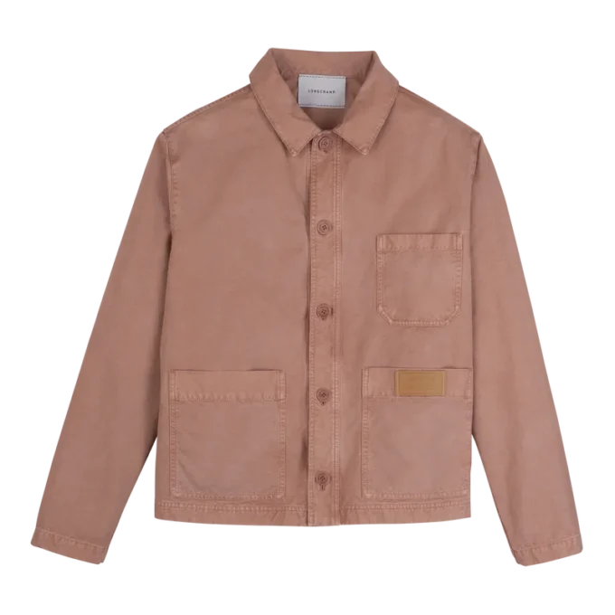 Pink Tea – Überfärbte Baumwolljacke Pink Tea – Überfärbte Baumwolljacke