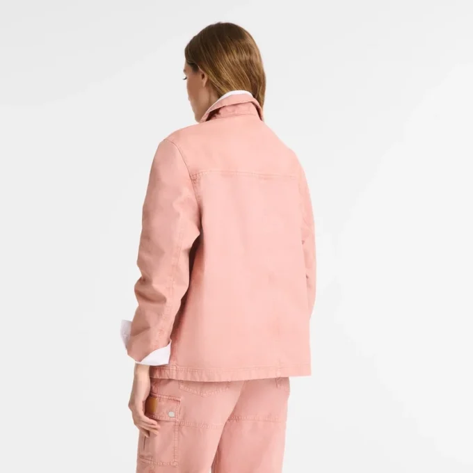 Pink Tea – Überfärbte Baumwolljacke Pink Tea – Überfärbte Baumwolljacke