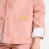 Pink Tea – Überfärbte Baumwolljacke Pink Tea – Überfärbte Baumwolljacke