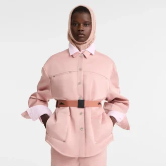 Pink Tea – Canvas-Damengürtel