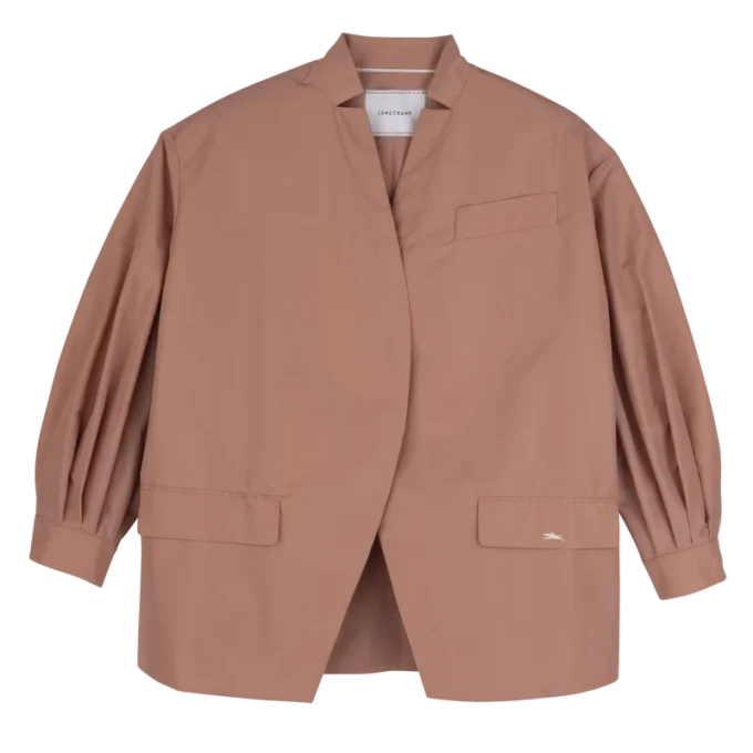 Pink Tea – Kimonojacke aus technischem Taft Pink Tea – Kimonojacke aus technischem Taft