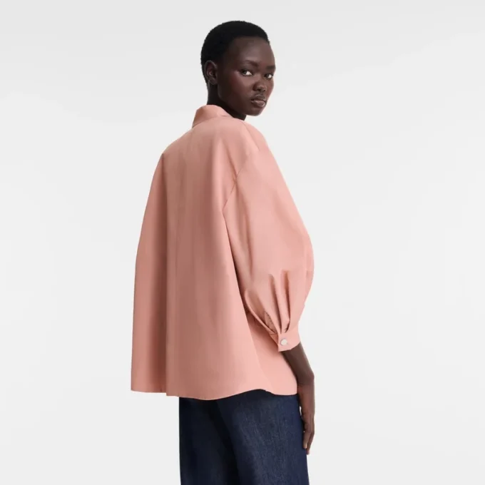 Pink Tea – Kimonojacke aus technischem Taft Pink Tea – Kimonojacke aus technischem Taft
