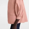 Pink Tea – Kimonojacke aus technischem Taft Pink Tea – Kimonojacke aus technischem Taft