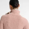 Pink Tea – Langes Strickkleid