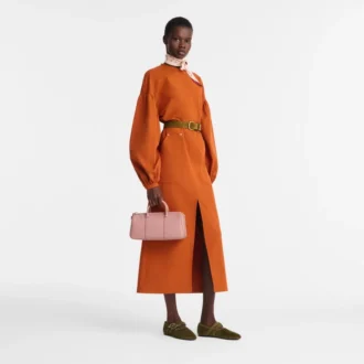 Pink Tea – Lederhandtasche Daylong M