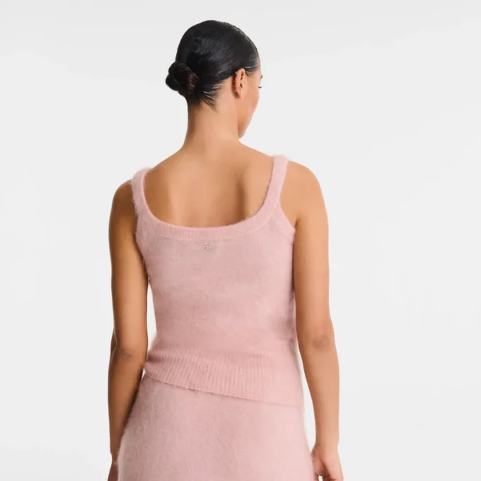 Pink Tea – Strick-Tanktop