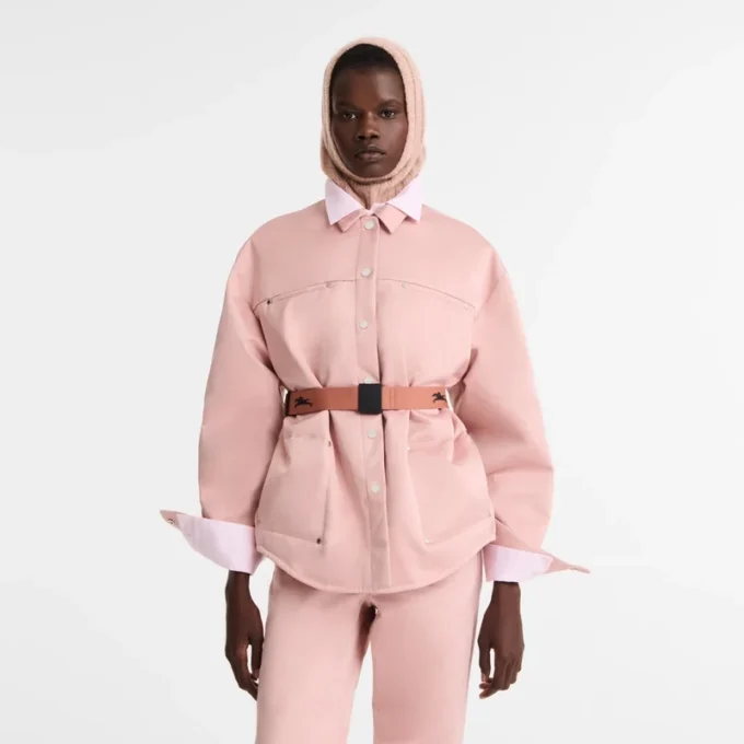 Pink Tea – Techno-Satinhemd