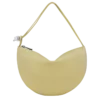 Pistazie – Leder-Clutch Le Roseau