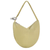 Pistazie – Leder-Clutch Le Roseau