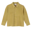 Pistazie – Leder-Poloshirt