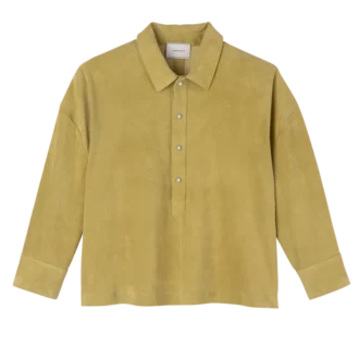 Pistazie – Leder-Poloshirt Pistazie – Leder-Poloshirt