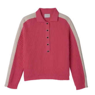 Pullover mit Polokragen