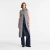 Ärmelloser Cardigan
