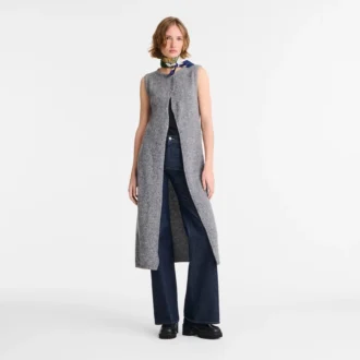 Ärmelloser Cardigan
