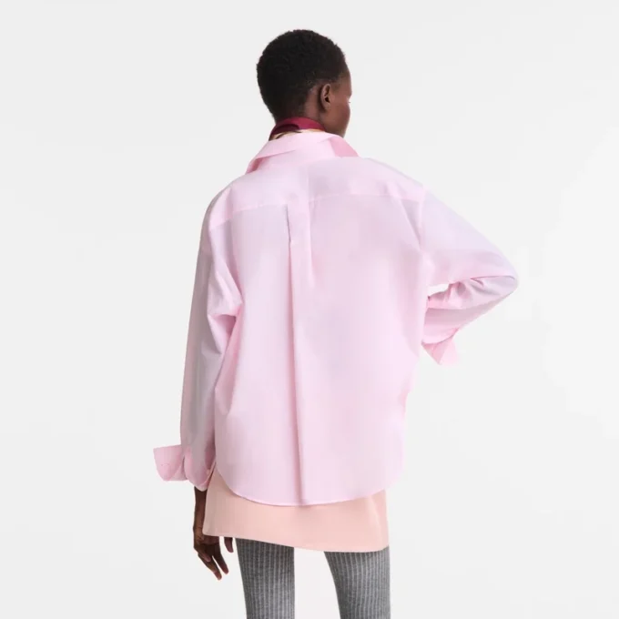 Rosa – Chambray-Hemd Rosa – Chambray-Hemd