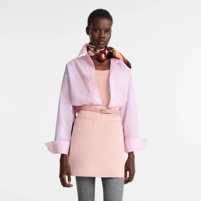 Rosa – Chambray-Hemd Rosa – Chambray-Hemd