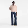 Rosa – Leder-Poloshirt Rosa – Leder-Poloshirt