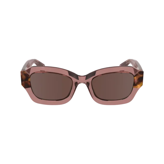 Rosa/Rosa-Türkis – Sonnenbrille aus Acetat