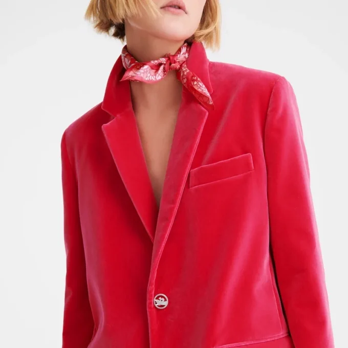 Rosa – Samtjacke