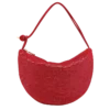 Rot – Canvas Le Roseau Clutch Rot – Canvas Le Roseau Clutch