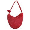 Rot – Canvas Le Roseau Clutch Rot – Canvas Le Roseau Clutch
