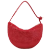 Rot – Canvas Le Roseau Clutch Rot – Canvas Le Roseau Clutch
