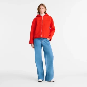 Rot – Jacke aus Wollbroadcloth