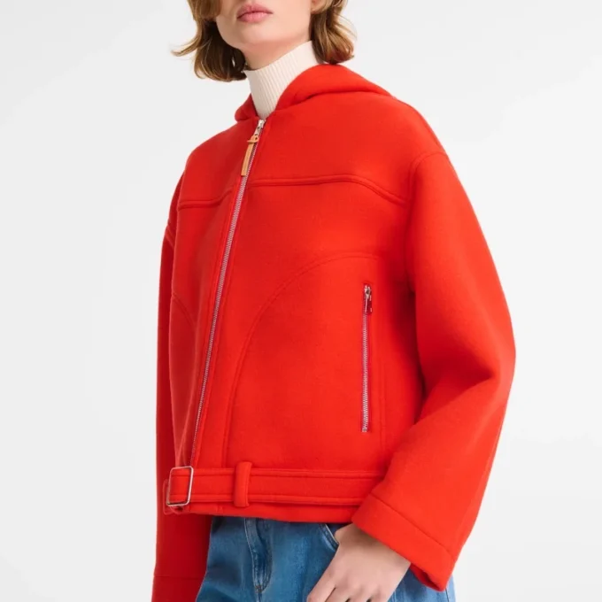 Rot – Jacke aus Wollbroadcloth Rot – Jacke aus Wollbroadcloth