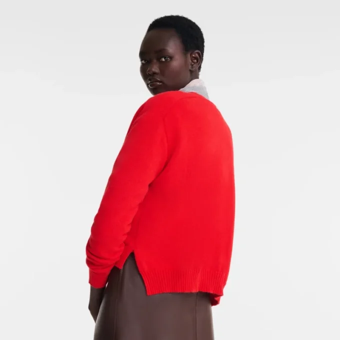 Rot – Strickjacke Rot – Strickjacke