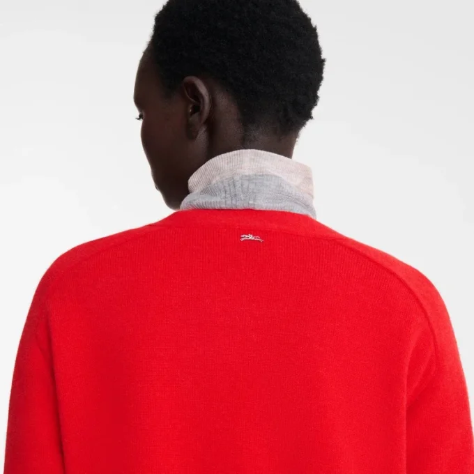 Rot – Strickjacke Rot – Strickjacke