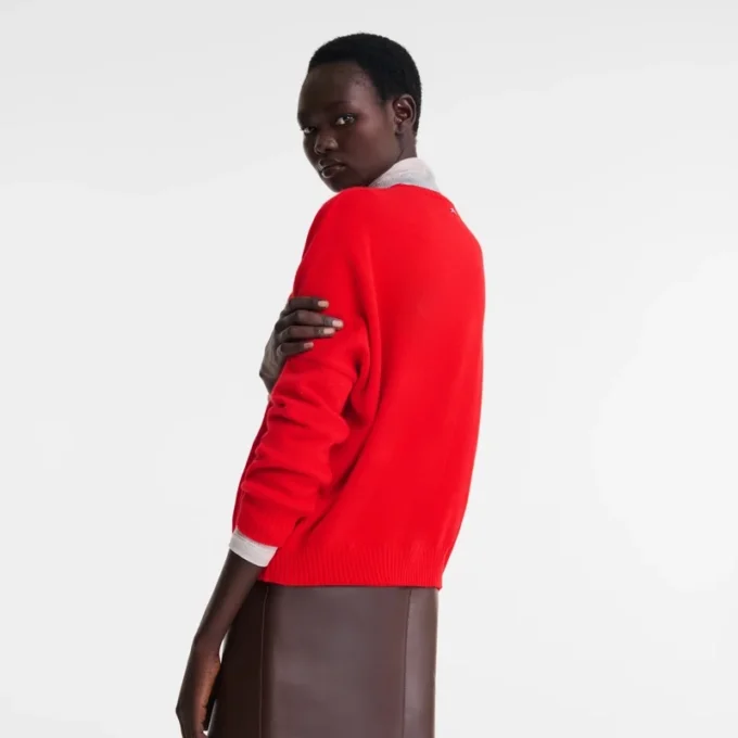 Rot – Strickpullover Rot – Strickpullover