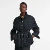 Schwarz – Canvas Damen-Gürtel