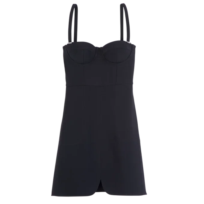 Schwarz – Kreppkleid Schwarz – Kreppkleid