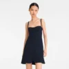Schwarz – Kreppkleid Schwarz – Kreppkleid