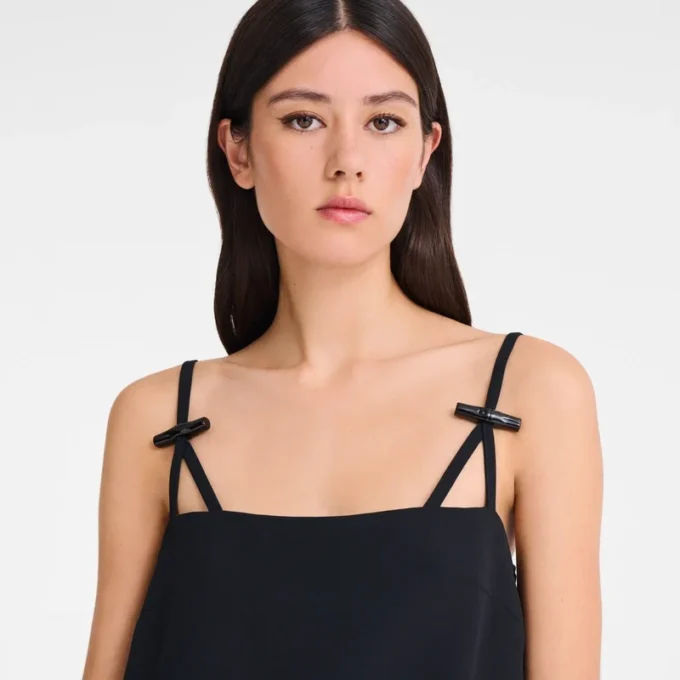 Schwarz – Kreppkleid Schwarz – Kreppkleid