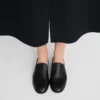 Schwarz – Leder Au Sultan Loafer