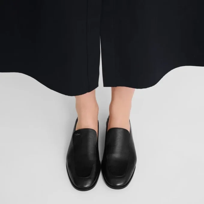 Schwarz – Leder Au Sultan Loafer