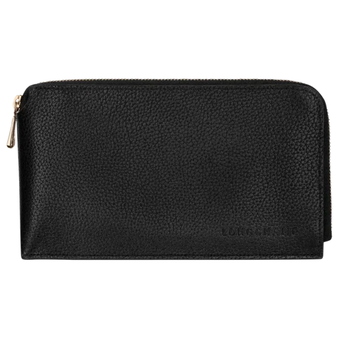 Schwarz – Leder-Beutel Le Foulonné Schwarz – Leder-Beutel Le Foulonné