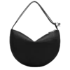 Schwarz – Leder-Clutch Le Roseau