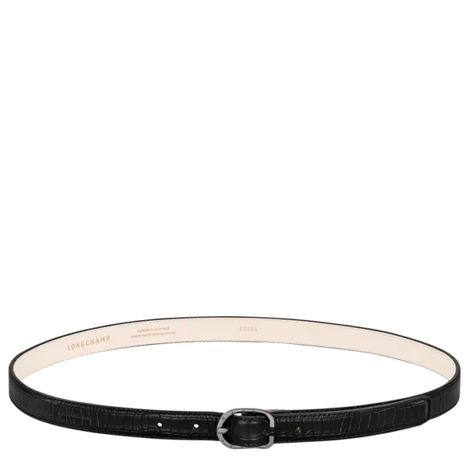 Schwarz – Leder Damen-Gürtel Schwarz – Leder Damen-Gürtel