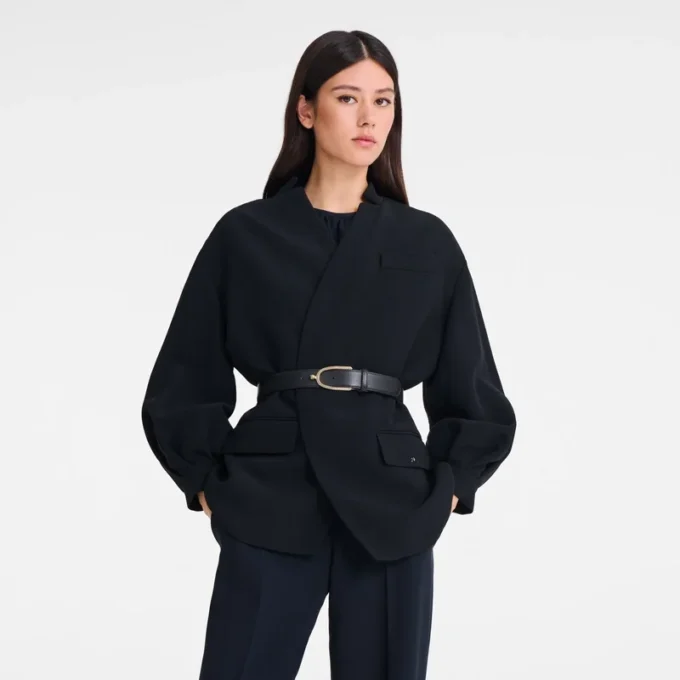 Schwarz – Leder Damen-Gürtel Schwarz – Leder Damen-Gürtel