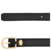 Schwarz – Leder Damen-Gürtel Schwarz – Leder Damen-Gürtel
