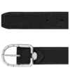 Schwarz – Leder Damen-Gürtel Schwarz – Leder Damen-Gürtel