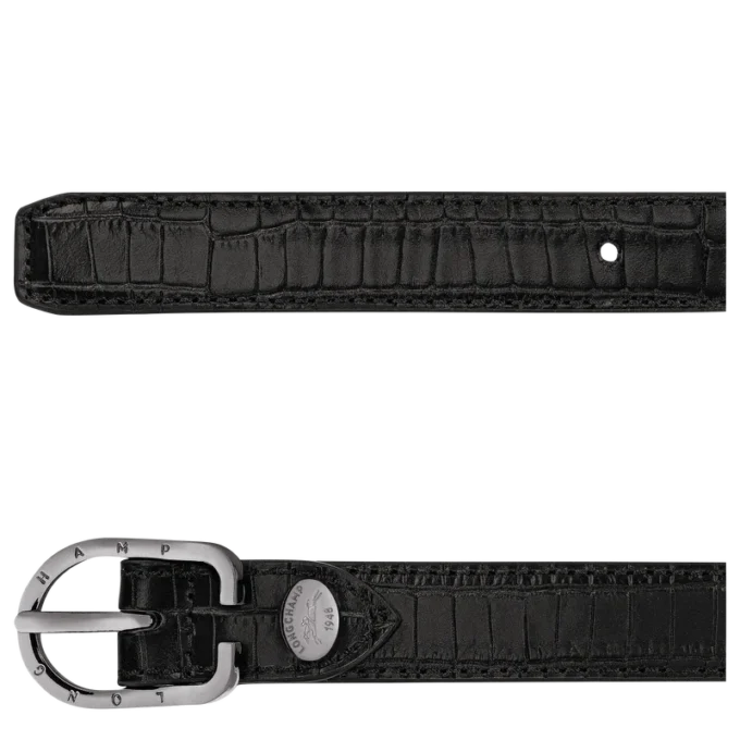 Schwarz – Leder Damen-Gürtel Schwarz – Leder Damen-Gürtel