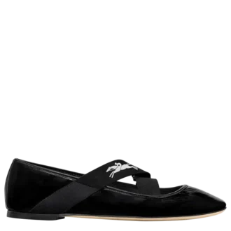 Schwarz – Leder Energy Ballerinas