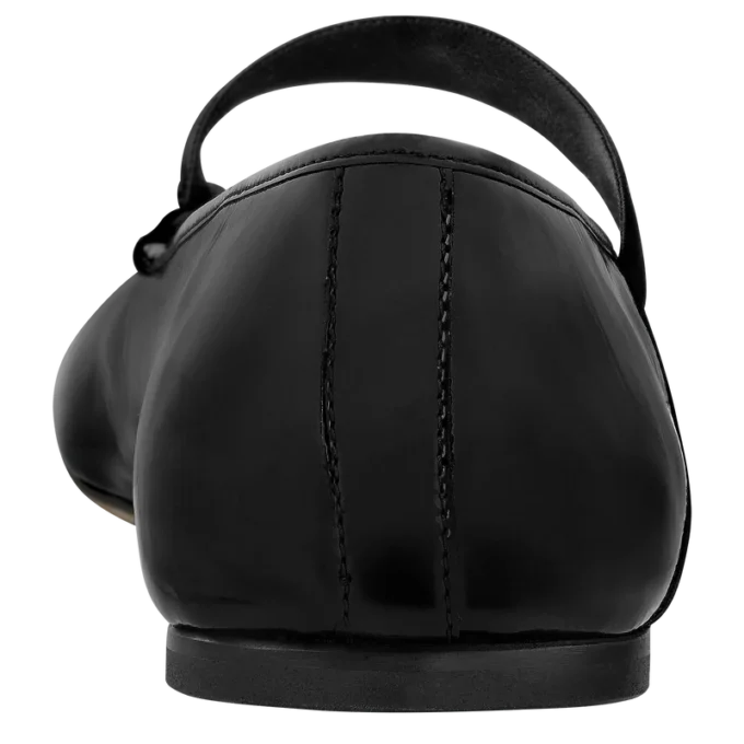 Schwarz – Leder Energy Ballerinas