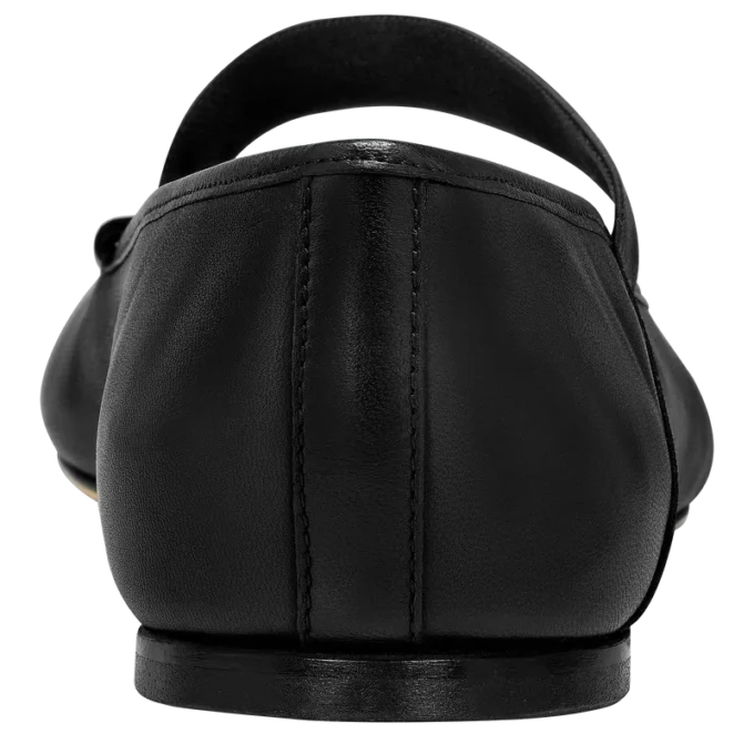 Schwarz – Leder Energy Ballerinas