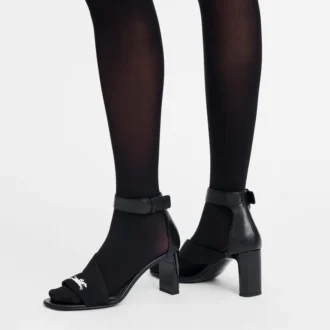 Schwarz – Leder La Baronne Pumps