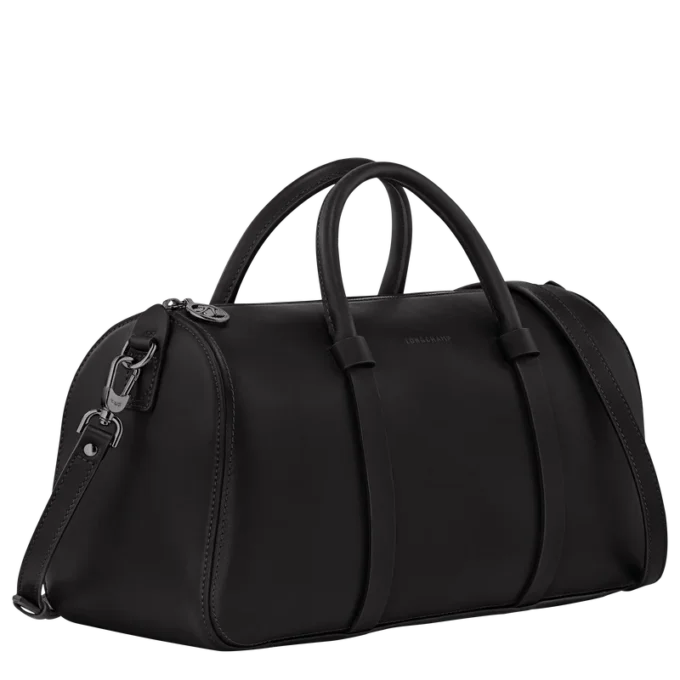 Schwarz – Lederhandtasche Daylong L