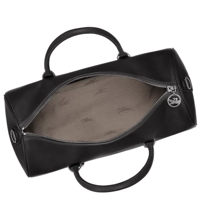 Schwarz – Lederhandtasche Daylong L